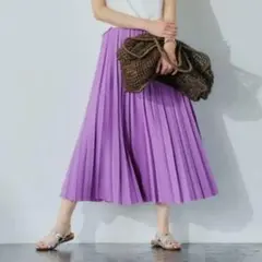 新品✨タグ付き『green label relaxing』プリーツ スカート