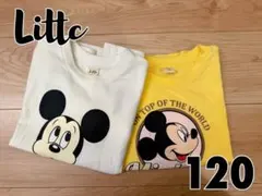【人気デザイン】LITTC ミッキー Tシャツ 2枚セット 120