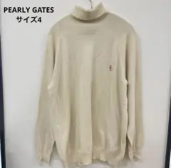 PEARLY GATES ゴルフウェア タートルネックセーター　ミ125