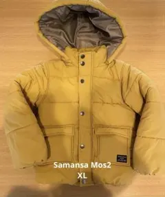 中綿コート　マスタード　XL Samansa Mos2 Lagom