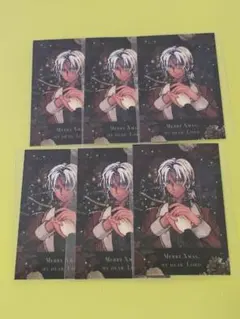 悪魔執事と黒い猫 あくねこ クリスマス チェキ風カード ミヤジ