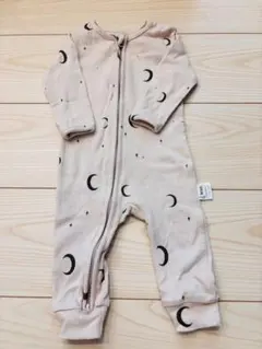 ロンパース　ダブルジップ