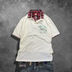 archive CONVERSE チェック襟 polo Y2Kのサムネイル