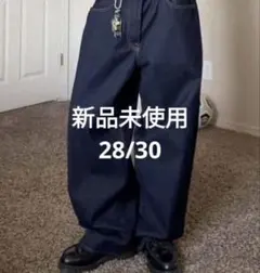 【新品未使用】GAPスーパーバギーデニム ダークリンス 28W30L