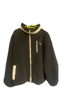 フリースジャケット 黒