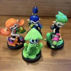 スプラトゥーン　amiibo4体イカセット