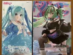 【未開封】初音ミク レイニーダンス、初音ミク-Punk! フィギュア2体セット