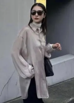 clane chambray loose shirtのサムネイル