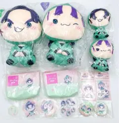 忍たま　もちぴこ　くじ　立花仙蔵　潮江文次郎　BIGぬいぐるみ　桜もちぴこの段