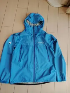 再値下げ　mont-bell レインダンサー ジャケットメンズM　収納袋つき