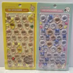 ちいかわ ボンボンドロップシール 3Dシール 2枚セット