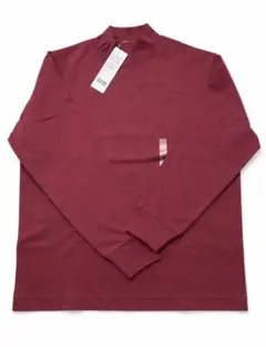 ブラッシュドモックネックTシャツ