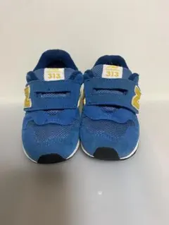 New Balance IO313 ベビーシューズ 青/黄色