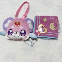 名探偵プリキュア ポーチ ハンドタオル