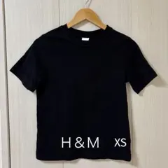H&M BASIC 半袖Tシャツ XS ブラック