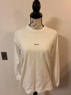 【美品】BEAMS 白　ロンT トレーナーのサムネイル