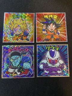 ドラゴンボール ビックリマンシール　4枚セット
