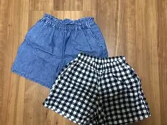 半ズボン 2枚セット 120