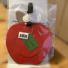 【新品未使用】未開封 kate spade ケイトスペード ラゲージタグ リンゴ