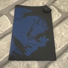 アルセラピィ ドラゴン カードケース 本革 レザー ゴルチエ系 黒 3003