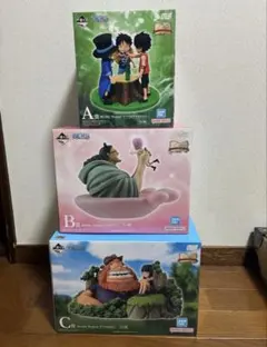 一番くじ ワンピース ドラマティックメモリーズ A賞、B賞、C賞セット　おまけ付