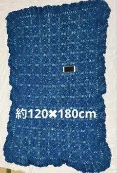 花モチーフ　ドイリー　マルチカバー　目隠しカバー　レース編み　約120✖️180