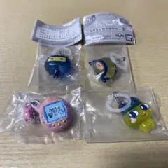 たまごっち　めじるしアクセサリー　まめっち　ござるっち　おやじっち　ふぁみたま