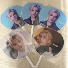 Hyunjin うちわ 5枚セット MANIAC スキズ ストレイキッズ