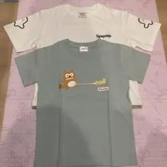 新品未使用⭐︎シナぷしゅ Ponta Tシャツ 2枚セットのサムネイル