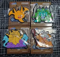 ドラゴンクエスト ふくびき所スペシャル G賞 ラバーコースター 4個セット