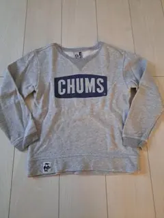 CHUMS チャムス トレーナー グレー Kids L