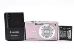 Panasonic DMC-FX40 ピンク デジカメ コンデジ A0906