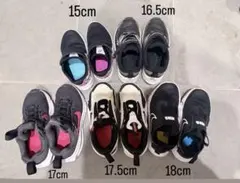 最終値下げ【まとめ売り】子供用靴 ナイキ 瞬足