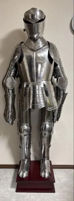 u*b様 小）西洋騎士甲冑全身 プレートアーマー 中世後期モデル 高さ182