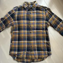 UNIQLO ユニクロ チェック柄 長袖シャツ Mサイズ