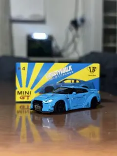miniGT リバティーウォーク 1/64 No.4 GTR ライトブルー未開封 - メルカリ