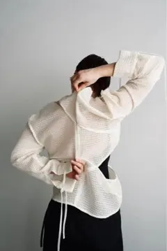新品未使用】＆her アンドハー 長袖シャツ ペールピンク 無地 - メルカリ