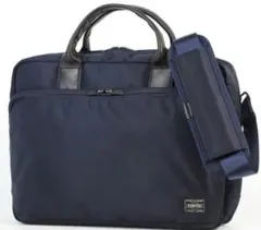 ポーター　タイム　2WAYブリーフケース　ネイビー