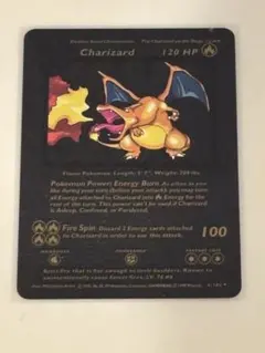 ポケモンカード Charizard ブラックアートカード　海外版