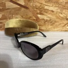 希少 miu miu ミュウミュウ サングラス SMU05G 王冠 Y2K - メルカリ