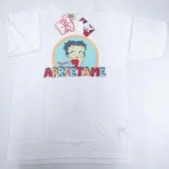 新品タグ付き　ホワイト　APRIE ベティちゃん　ビッグTシャツ　Ｆサイズ