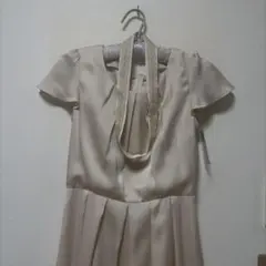 フォーマルワンピース　ベージュ 東京ソワール