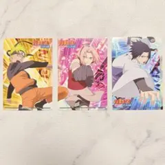 NARUTO 疾風伝 シール 3枚セット