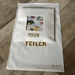 FEILER 花柄タオルハンカチ