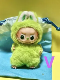 【V】イニシャルラブブ　PIN FOR LOVE POPMART