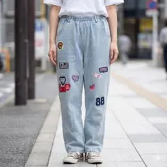 centimeter CENTIMETER デニム ワッペン Lサイズ 即完売品 - メルカリ