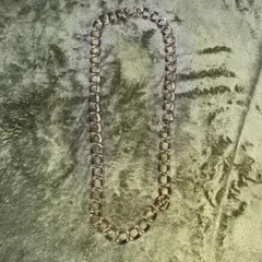 ゴールドリンクチェーンネックレス