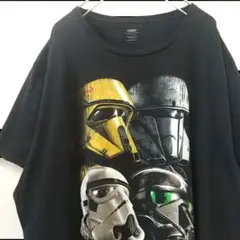 STAR WARS ROGUE ONE ムービー Tシャツ 3XL 黒 古着