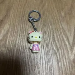 昭和レトロ　ハローキティー　風　キーホルダー