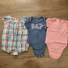 ⭐︎ 最終処分　GAPロンパース3点セット　まとめ売り